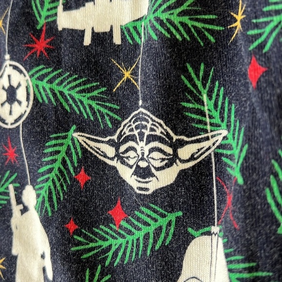 Hanna andersson adult Star Wars ornament pajama bottoms - Picture 5 of 6
